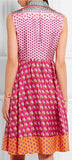 'Nieves' Printed Silk Dress - DESIGNER INSPIRED FASHIONS