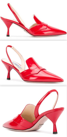 Pointed Toe Slingbacks