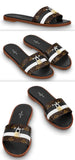 'Lock it' Flat Mule