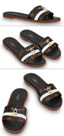 'Lock it' Flat Mule