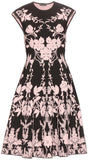 Intarsia Print Dress - DESIGNER INSPIRED FASHIONS