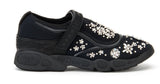Noir Fusion Strap Sneakers - DESIGNER INSPIRED FASHIONS