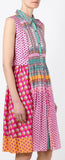 'Nieves' Printed Silk Dress - DESIGNER INSPIRED FASHIONS