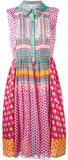 'Nieves' Printed Silk Dress - DESIGNER INSPIRED FASHIONS