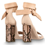 Silhouette Sandals - Black or Ecru