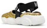 'Teddy' Glitter Shoes - Gold or Silver