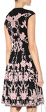 Intarsia Print Dress - DESIGNER INSPIRED FASHIONS