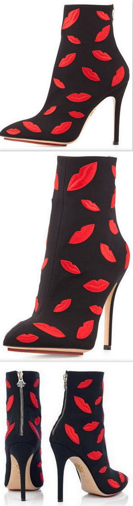 Passionate Lip-Smacking Boots - DESIGNER INSPIRED FASHIONS