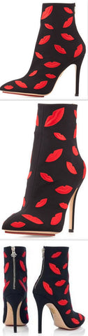 Passionate Lip-Smacking Boots - DESIGNER INSPIRED FASHIONS