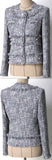 Fringed Faux-Pearl-Embellished Jacket