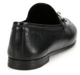 'Brixton' Snake Loafers in Black - DESIGNER INSPIRED FASHIONS