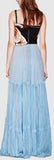 Long Tiger Embroidered Dress - DESIGNER INSPIRED FASHIONS