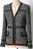 Charcoal Tweed Jacket
