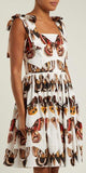 Butterfly-Print Mini Dress *Extended Sizes*