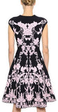Intarsia Print Dress - DESIGNER INSPIRED FASHIONS