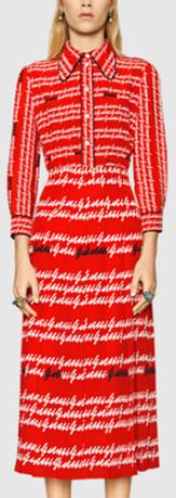 Logo Print Blouse & Skirt Set - DESIGNER INSPIRED FASHIONS