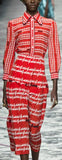 Logo Print Blouse & Skirt Set - DESIGNER INSPIRED FASHIONS