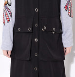 Embroidered Sleeve Shirt-Coat - DESIGNER INSPIRED FASHIONS