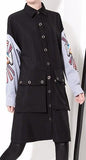 Embroidered Sleeve Shirt-Coat - DESIGNER INSPIRED FASHIONS