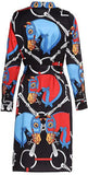 Horse and Horsebit Print Shirt-Dress