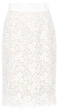 Embellished Lace Blouse and Skirt Set