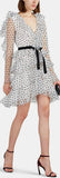Ruffle Tulle Mini Dress, White | DESIGNER INSPIRED FASHIONS