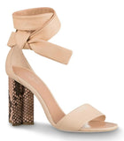 Silhouette Sandals - Black or Ecru