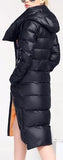 Hooded Thick Puffer Down Coat in Dark Blue - DESIGNER INSPIRED FASHIONS