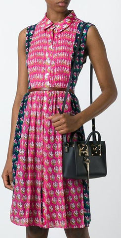 'Zen Flora Midnight' Dress - DESIGNER INSPIRED FASHIONS