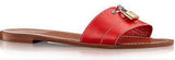 'Lock it' Mule - Gold, Red, Black