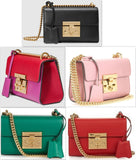 Padlock Leather Shoulder Bag - (Various Colors to choose from) - DESIGNER INSPIRED FASHIONS
