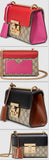 Padlock GG Supreme Shoulder Bag - (Red & Deep Pink-Black & Brown) - DESIGNER INSPIRED FASHIONS