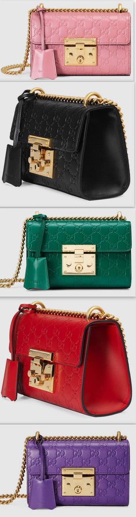 Padlock Signature Leather Shoulder Bag - (Various Colors to choose from) - DESIGNER INSPIRED FASHIONS