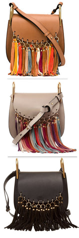 Small Hudson Tassel Bag - (Caramel, Grey or Black) - DESIGNER INSPIRED FASHIONS