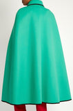 'Trompe l'oeil' Wool Cape - DESIGNER INSPIRED FASHIONS
