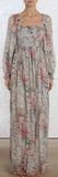 'Bayou' Shirred Long Dress