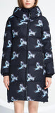 Printed Down Coat