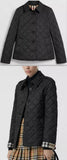 Diamond Quilted Jacket, Black