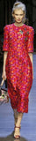 Geometric Fil-Coupe Short Sleeve Sheath Dress - DESIGNER INSPIRED FASHIONS