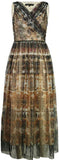 Tie-Dye Voile Midi Dress