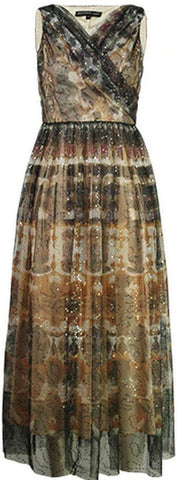 Tie-Dye Voile Midi Dress