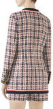 Single-Breasted Tweed Jacket