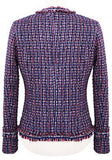 Multi Colored Tweed Jacket - DESIGNER INSPIRED FASHIONS
