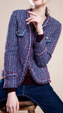Multi Colored Tweed Jacket - DESIGNER INSPIRED FASHIONS