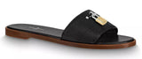 'Lock it' Mule - Gold, Red, Black