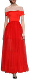 Satin and Voile Gown