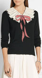 'Trompe L'oeil' Sequin Knit Sweater - DESIGNER INSPIRED FASHIONS