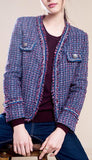 Multi Colored Tweed Jacket - DESIGNER INSPIRED FASHIONS