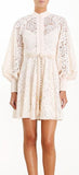 'Amari' Paisley Lace Short Dress