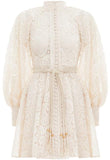 'Amari' Paisley Lace Short Dress